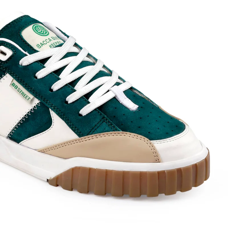 Bacca Bucci Metro Forest Green Urban style METRO Sneakers for Men | Best Price UAE